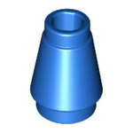 LEGO Cone 1 x 1 with Top Groove 4589B