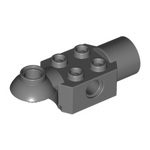 LEGO Brick, Modified 2 x 2 with Pin Hole, Rotation Joint Ball Half (Horizontal Top), Rotation Joint Socket 47452