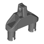 LEGO Hinge 1 x 3 Triangle with Two Pins, Locking 1 Finger 47973