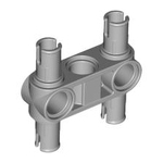LEGO Technic, Pin Connector Perpendicular 3L with 4 Pins 48989