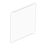 LEGO Glass for Window 1 x 3 x 3 Flat Front 51266