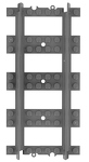 LEGO Train, Track Plastic (RC Trains) Straight 53401
