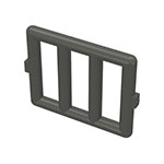 LEGO Bar 1 x 4 x 3 Window Grille 6016