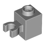 LEGO Brick, Modified 1 x 1 with Clip Vertical (open O clip) - Hollow Stud 60475B