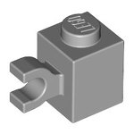 LEGO Brick, Modified 1 x 1 with Clip Horizontal 60476