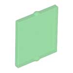 LEGO Glass for Window 1 x 2 x 2 Flat Front 60601