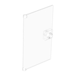 LEGO Door 1 x 4 x 6 Glass with Stud Handle 60616