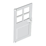 LEGO Door 1 x 4 x 6 with 4 Panes and Stud Handle 60623