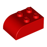 LEGO Brick, Modified 2 x 3 with Curved Top 6215