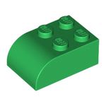 LEGO Brick, Modified 2 x 3 with Curved Top 6215