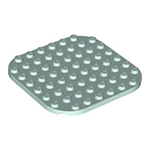 LEGO Plate, Round 8 x 8 with Rounded Corners 65140