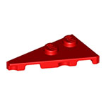 LEGO Wedge, Plate 4 x 2 Left, Pointed 65429