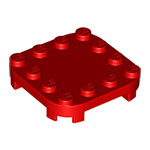 LEGO Plate, Modified 4 x 4 with Rounded Corners and 4 Feet 66792