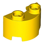 LEGO Cylinder Half 1 x 2 x 1 68013