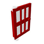 LEGO Door 1 x 4 x 5 Left with 6 Panes 73313