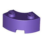 LEGO Brick, Round Corner 2 x 2 Macaroni with Stud Notch and Reinforced Underside (New Style) 85080