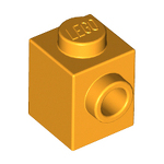 LEGO Brick, Modified 1 x 1 with Stud on 1 Side 87087