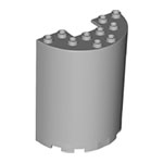 LEGO Cylinder Half 3 x 6 x 6 with 1 x 2 cutout 87926