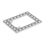 LEGO Plate, Modified 6 x 8 Trap Door Frame Horizontal 92107