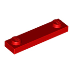 LEGO Plate, Modified 1 x 4 with 2 Studs without Groove 92593