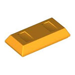 LEGO Minifig, Utensil Gold Ingot (Bar) 99563