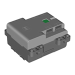 LEGO Electric Battery Box Powered Up Bluetooth Hub with Dark Bluish Gray Bottom - Clip Opening BB0961C01