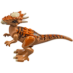 LEGO Dinosaur Stygimoloch with Dark Orange Back and Dark Brown Stripes STYG01