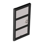 LEGO Door 1 x 4 x 6 with 3 Panes with Trans-Black Glass X39C02