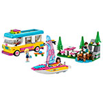 LEGO Forest Camper Van and Sailboat 41681