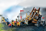 LEGO Army of Vikings with Heavy Artillery Wagon 7020