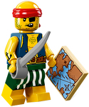 LEGO Minifigure Series 16 Piratenstrolch COL16