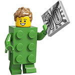 LEGO Minifigures Series 20 Brick Costume Guy COL20-13