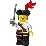 LEGO Minifigure Series 20 Pirate Girl COL20-5