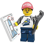 LEGO Minifigure Series 20 Space Fan COL20-6