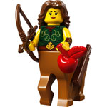 LEGO Minifigur Centaur Warrior, Series 21 (Complete Set with Stand and Accessories) COL21-6