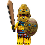 LEGO Minifigure Ancient Warrior, Series 21 (Complete Set with Stand and Accessories) COL21-8