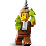 LEGO Minifigur Imposter, Series 26 (Complete Set with Stand and Accessories) COL26-2