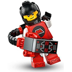 LEGO Minifigur M-Tron Powerlifter, Series 26 (Complete Set with Stand and Accessories) COL26-5