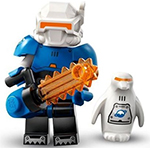 LEGO Minifigur Ice Planet Explorer, Series 26 (Complete Set with Stand and Accessories) COL26-8