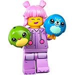 LEGO Minifigur Plush Toy Collector, Series 27 (Complete Set with Stand and Accessories) COL27-5