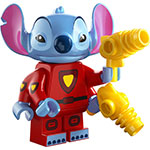 LEGO Minifigure Stitch 626, Disney 100 (Complete Set with Stand and Accessories) COLDIS100-16