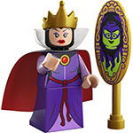 LEGO Minifigure The Queen, Disney 100 (Complete Set with Stand and Accessories) COLDIS100-18