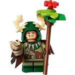 LEGO Minifigure Halfling Druid, Dungeons & Dragons (Complete Set with Stand and Accessories) COLDND-5