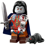 LEGO Minifigura Strahd von Zarovich, Dungeons & Dragons (Complete Set with Stand and Accessories) COLDND-8