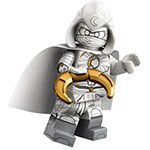 LEGO Minifigur Moon Knight, Marvel Studios, Series 2 (Complete Set with Stand and Accessories) COLMAR2-2