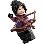 LEGO Minifigure Kate Bishop, Marvel Studios, Series 2 (Complete Set with Stand and Accessories) COLMAR2-7