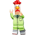 LEGO Minifigura Beaker, The Muppets (Complete Set with Stand and Accessories) COLTM-3