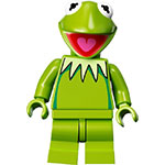 LEGO Minifigure Kermit the Frog, The Muppets (Complete Set with Stand and Accessories) COLTM-5